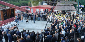 43 AMASRA MADEN ŞEHİDİMİZ DUALARLA ANILDI