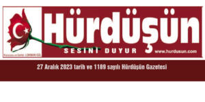 27 Aralık 2023 tarihli HÜRDÜŞÜN Gazetesi