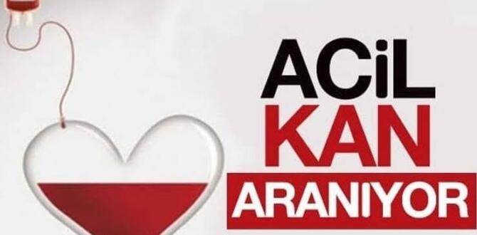 AB NEGATİF KAN ARANIYOR