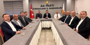 AK PARTİ BELEDİYE BAŞKANLARINI TOPLADI