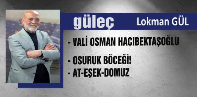 LOKMAN GÜL yazıyor